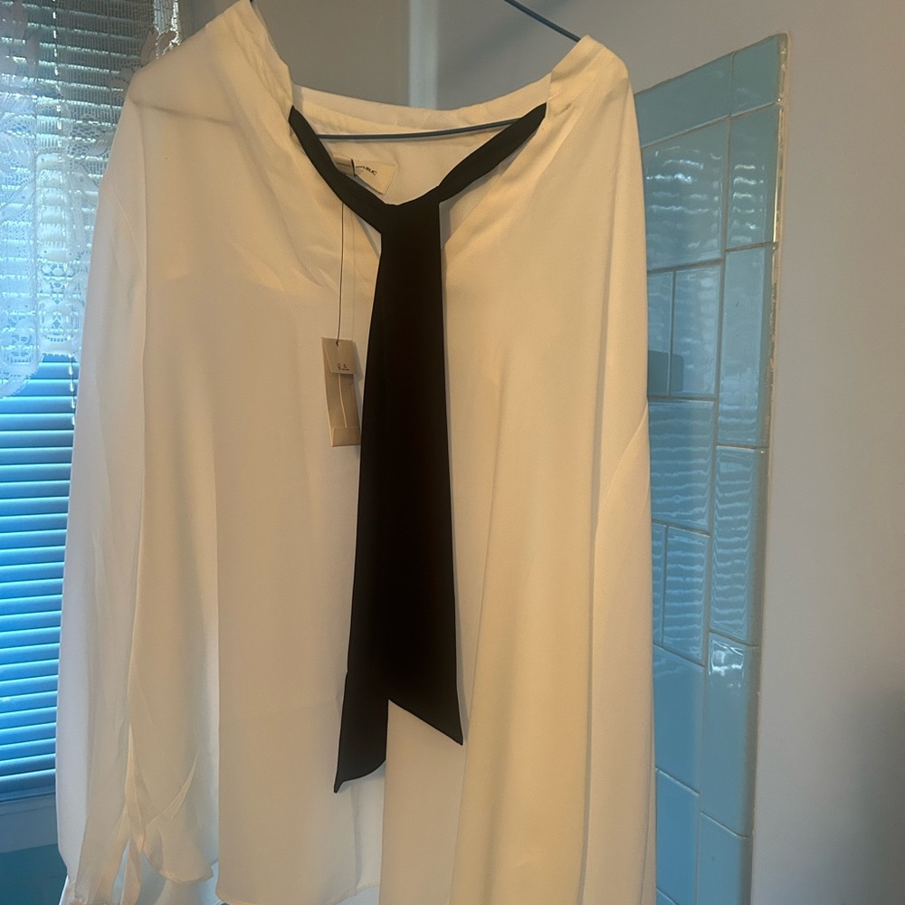 Buttons Black and White Garment